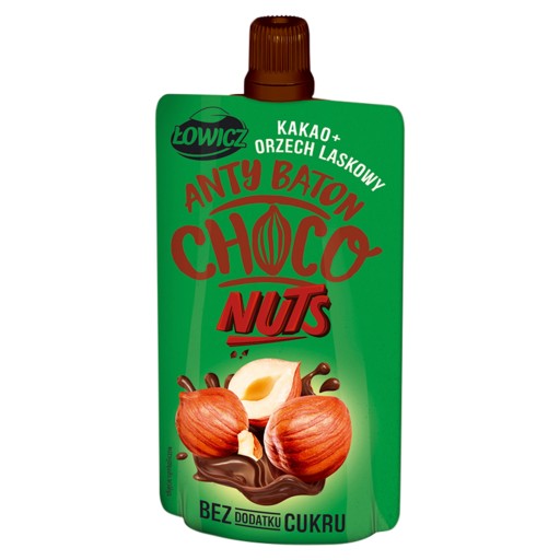 Łowicz Anty Baton Choco Cookies Arašidová pena 100g