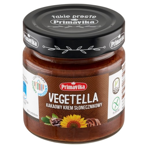 Vegetella - kakaový slnečnicový krém 160g