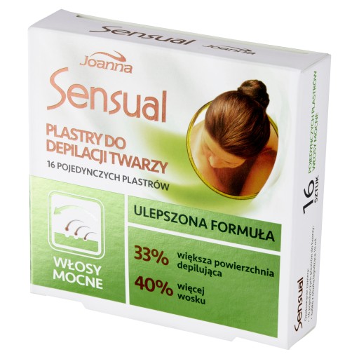 Sensual JOANNA Depilačné pásiky 16 kusov 16 ks