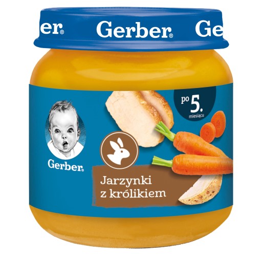 GERBER ZELENINA/KRÁLIK 125G ..