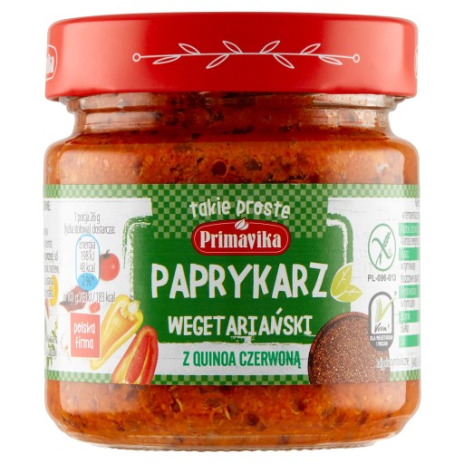 Primavika Vegetariánsky paprykarz s červenou quinoou 160 g