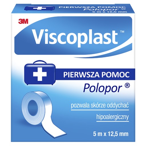 Lepiaca rolka Polopor 5x12,5mm Viscoplast