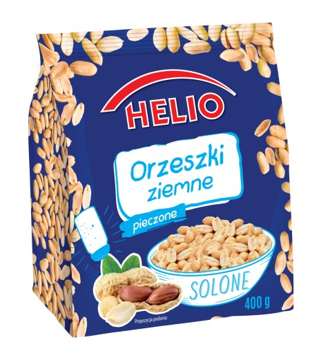 Helio Pečené arašidy solené 400 g
