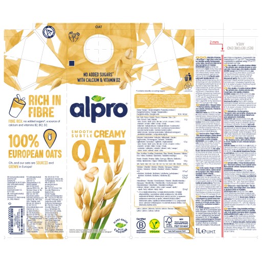 Originál Alpro ovsený nápoj 1l