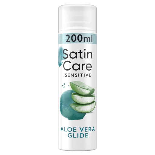 Gél na holenie Gillette Venus Satin Care Sensitive Aloe Vera Glide 200 ml