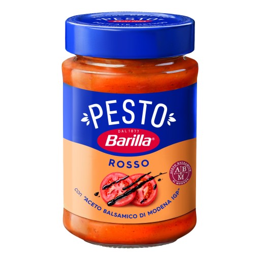 Barilla Pesto Rosso omáčka 200g TALIANSKE ČERVENÉ PESTO 200g bezlepkové