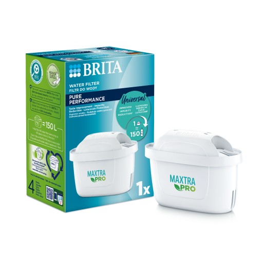 1 x x Brita Maxtra PRO Pure filtračná vložka do kanvice Brita Glass