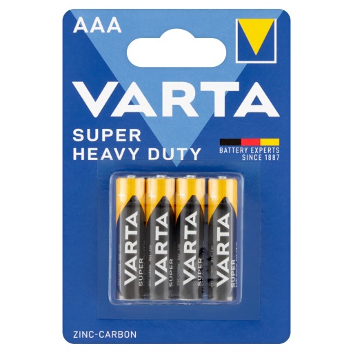 Batérie AAA LR03 VARTA Superlife 4 kusy Blister