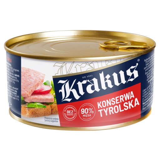 Tirolská konzerva Krakus 300g /6/