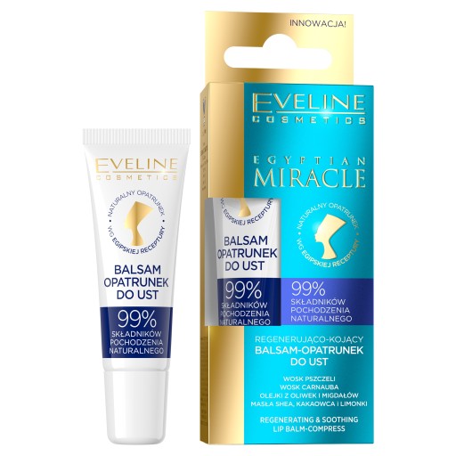 Balzam na pery Eveline Cosmetics Egyptian Miracle