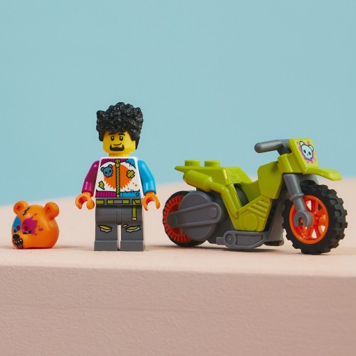 LEGO Bricks City 60356 Kaskadérsky motocykel s medveďom