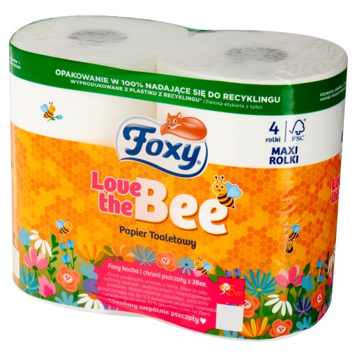 Foxy toaletný papier. 4 ks.
