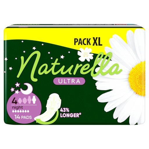 Hygienické vložky NATURELLA Ultra Night 14 ks.