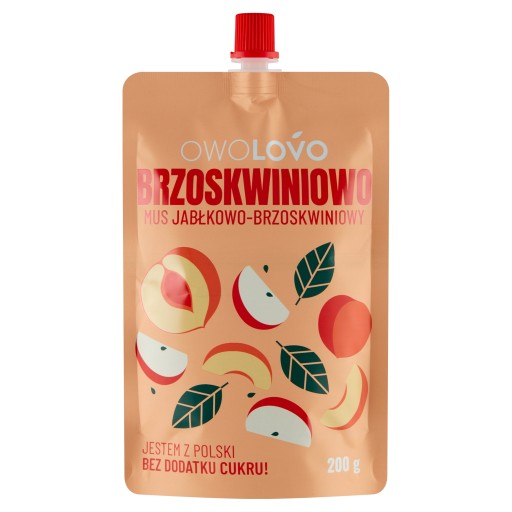Owolovo broskyňová pena 200 g