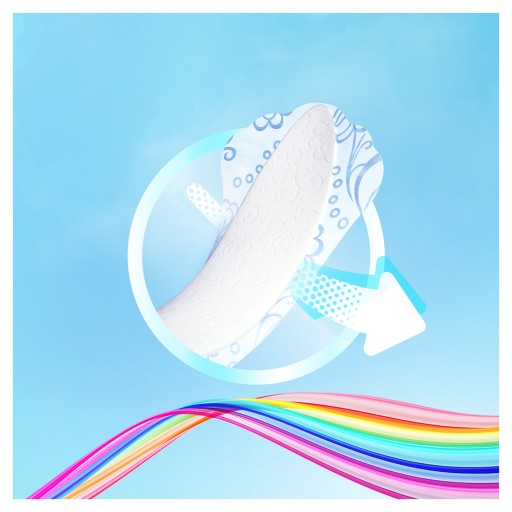 Diskrétne vložky Waterlily Multiform 60 kusov