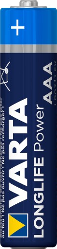 4x LR03 Varta Longlife Power MN2400 AAA batéria 1.