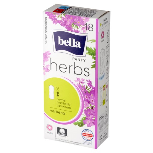 BELLA HERBS vložky s verbenou VERBENA 18 ks.