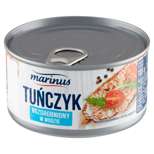 TUniak, STRÚHANÝ VO VODE 185g MARINUS