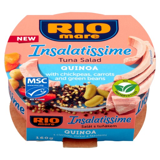 Rm.Quinoa a tuniakový šalát. 160 g