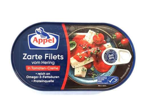 Mp.Filets sleďový krém pom.200g