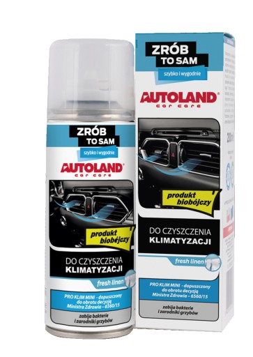 AUTOLAND NA DEMONTÁŽ A ČISTENIE KLIMATIZÁCIE V aute 200ML FRESH