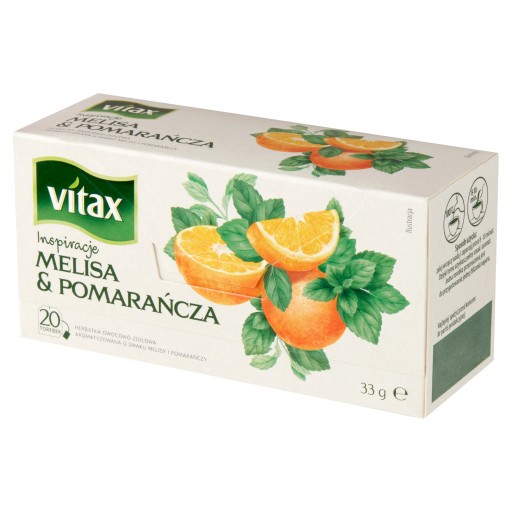 Vitax čaj z medovky a pomaranča (20 tabliet)