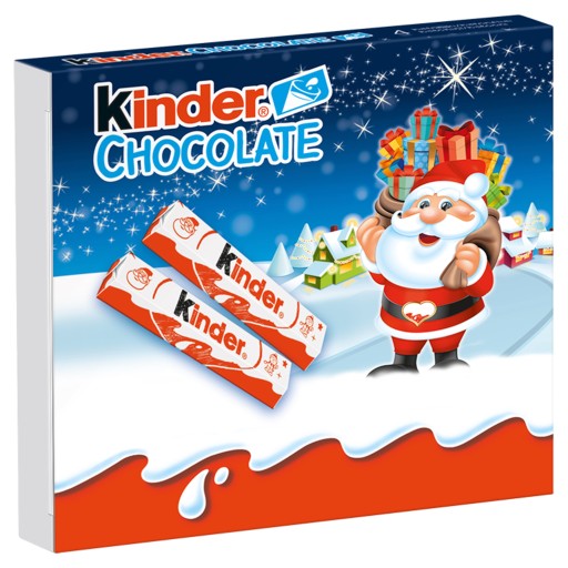 MLIEČNA ČOKOLÁDA KINDER S MLIEČNOU PLNOU