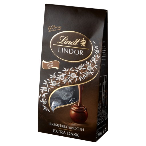 Lindt LINDOR Pralinky pralinky pralinky horká čokoláda 60% kakaa 100g