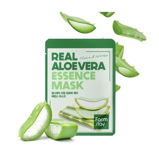 Farmstay Real Aloe Vera Essence maska 23 ml