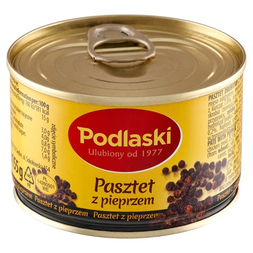 Hydinová paštéta s PAPRÍKOU Drosená 155 g