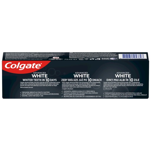 COLGATE PASTE 75ML POKROČILÉ BIELE UHLIE