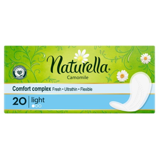 NATURELLA Camomile Light hygienické vložky 20 ks