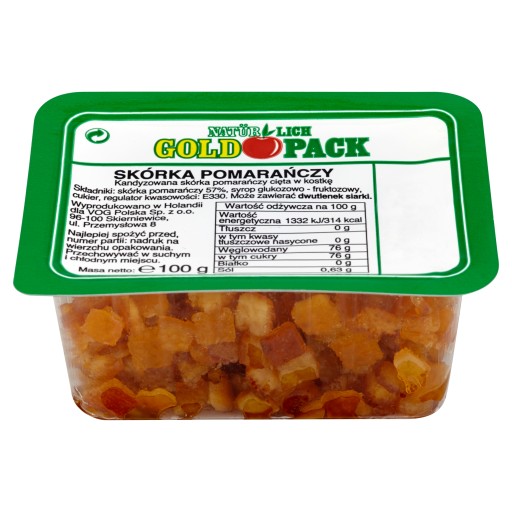 Gold Pack Pomarančová kôra 100 g