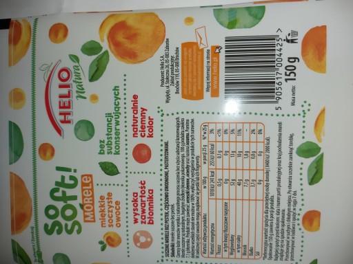 Helio Natura So Soft! Marhule 150 g
