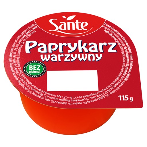Sante Zeleninový paprykarz 115 g