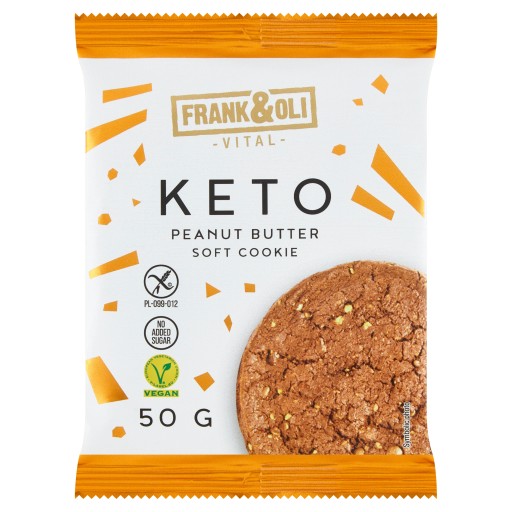 Frank&Oli Keto sušienka s arašidovým maslom 50g