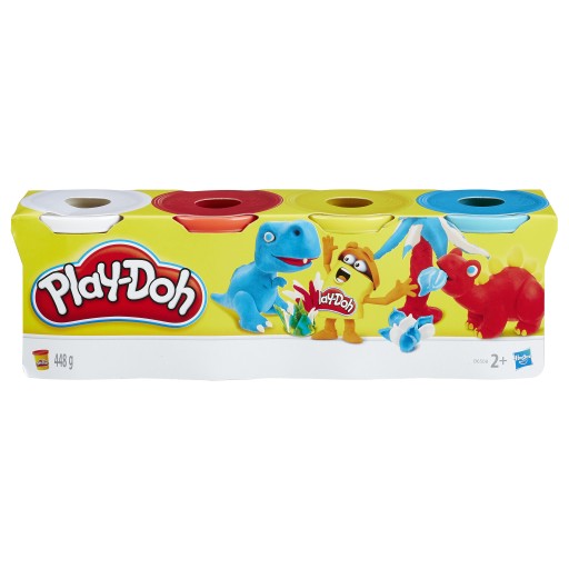 Play Doh Play Doh Sada 4 rúrok 4 FARBY plastelíny