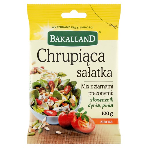 Bakalland Chrumkavý šalát Pečené slnečnicové semiačka tekvica borovička mix 100 g