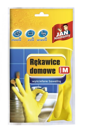 RUKAVICE veľkosť M domáce GUMA Jan Niezbędny