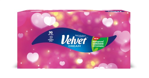 3-vrstvové hygienické obrúsky Velvet Dream