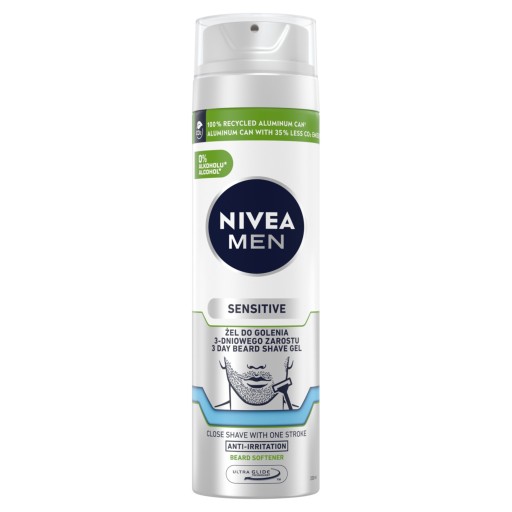 NIVEA MEN 3-dňový gél na holenie fúzov