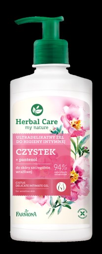 Farmona Herbal Care Ultra jemný gél na intímnu hygienu Cistus 330ml