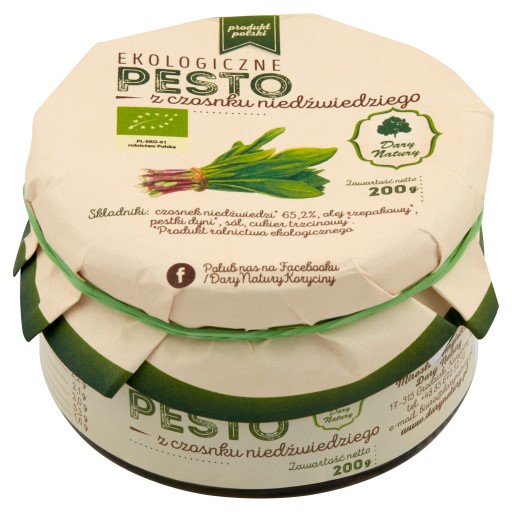 Dary Natury pesto z medvedieho cesnaku eco 200