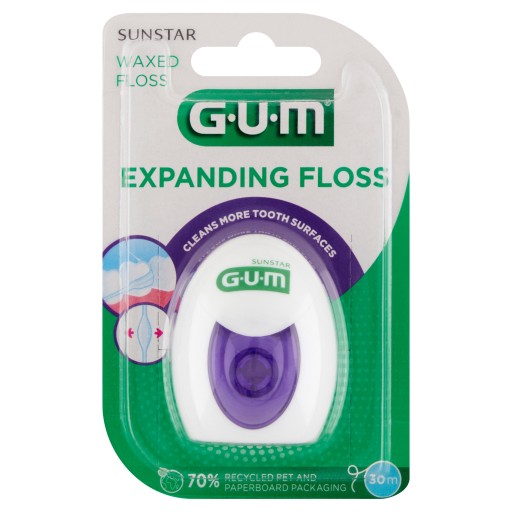 GUM Expanding Floss zubná niť 30 m