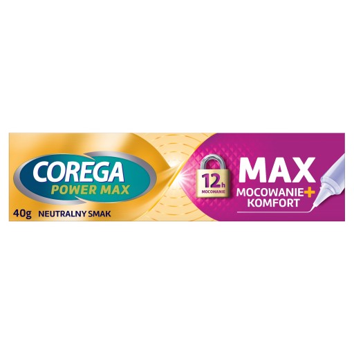 COREGA KRÉM 40G MAX FIXACIA + KOMFORT