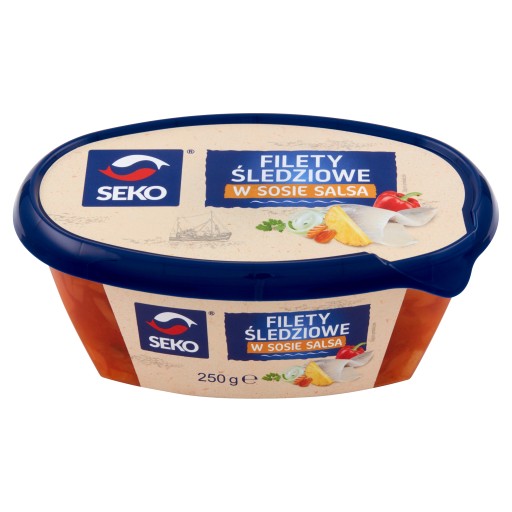 Filety zo sleďa v seko salsa omáčke 250g