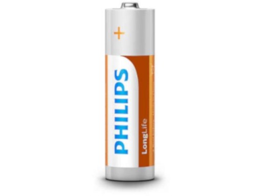 Batérie Philips Long Life AA R6 – 4 KS