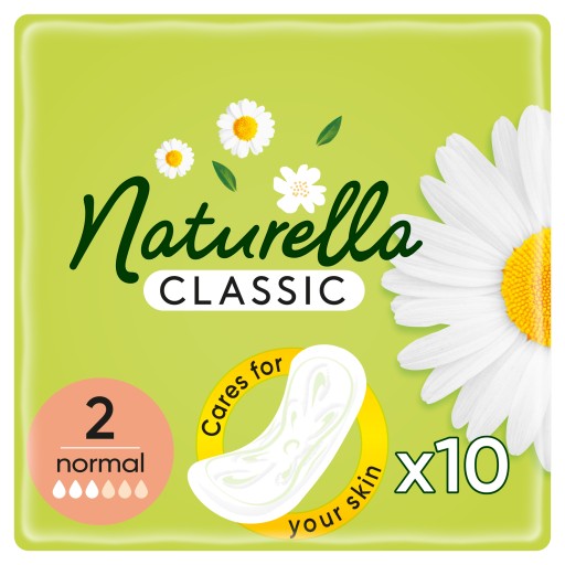 Hygienické vložky NATURELLA Classic Normal 10 ks.