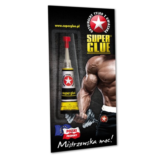 SUPER GLUE OKAMŽITÉ LEPIDLO - LEPÍ ZA 10 SEKÚND