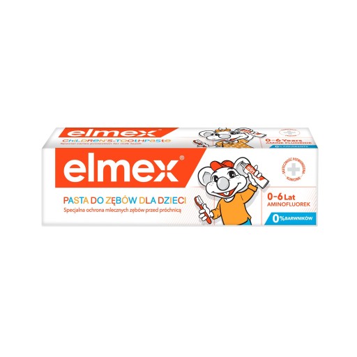 Zubná pasta ELMEX pre deti 0-6 rokov 50ml